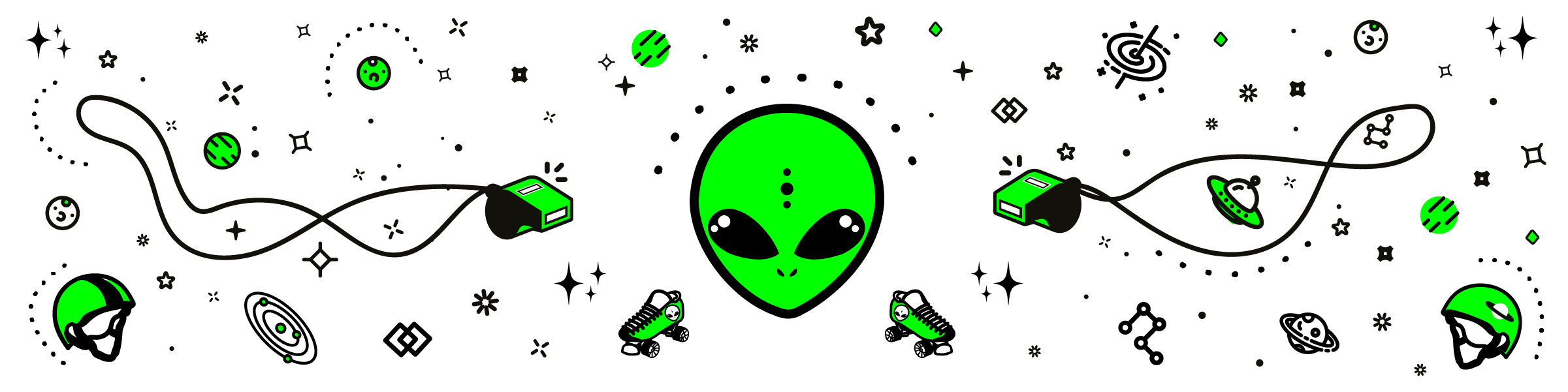 Outer Space Skater Stuff